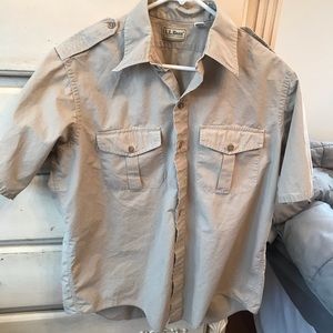I.L. Bean Mens Short Sleeve